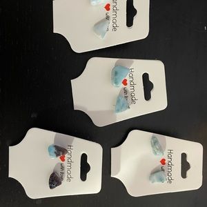 COPY - Larimar stud earrings